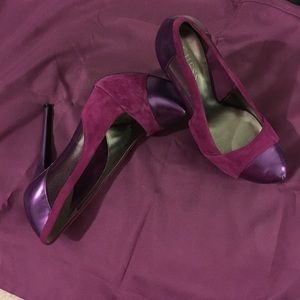 Purple Guess shoes