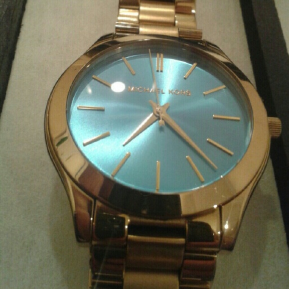 Michael Kors Turquoise Head watch.