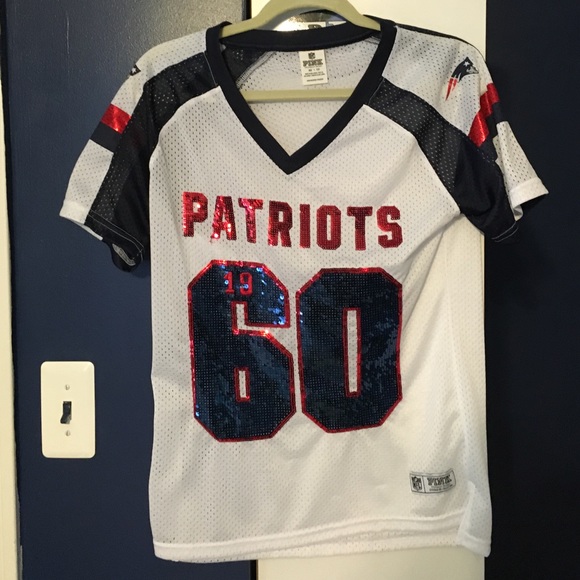 PINK Patriots Jersey, worn once!