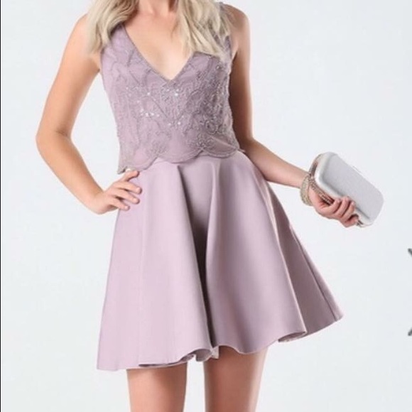 Purple Bebe dress