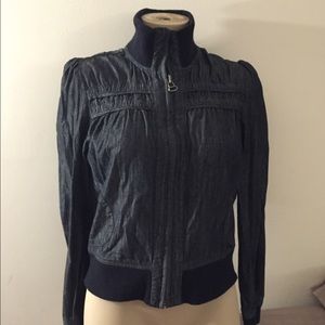 Blue Spree jean jacket. Size med