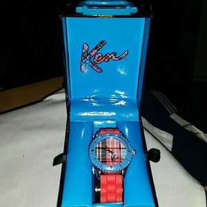 NEW Vintage Barbie Collector Ken Check Watch