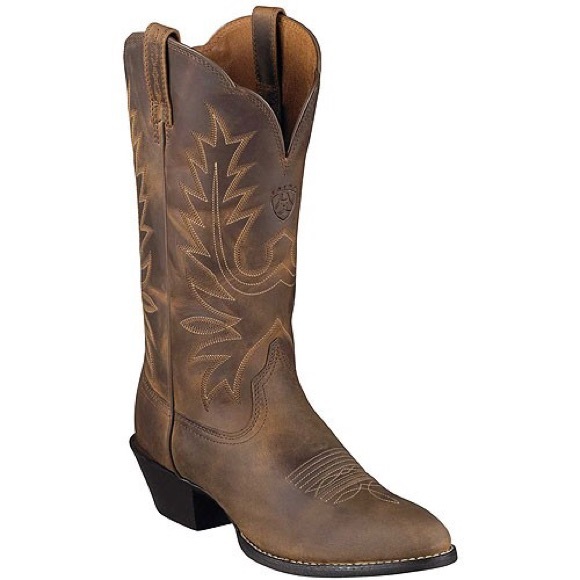 Ariat Heritage R-Toe Cowboy Boots