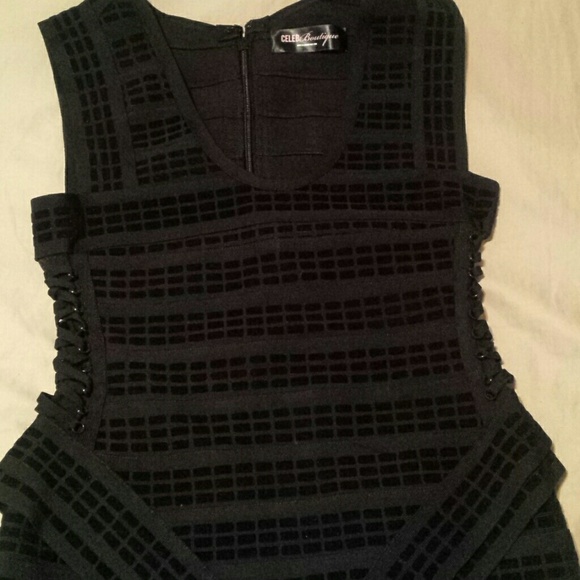 black dress