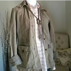 J Crew military style jacket