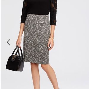 Ann Taylor tweed pencil skirt