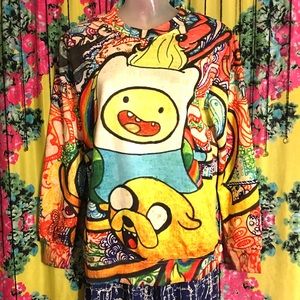 Finn & Jake Best Friend Sweatshirt Adventure Time