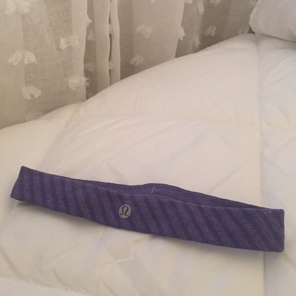 Purple Striped Lulu Headband (new)