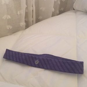 Purple Striped Lulu Headband (new)