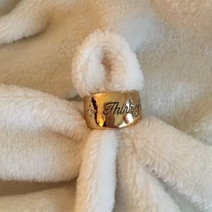 Disney gold plated ring