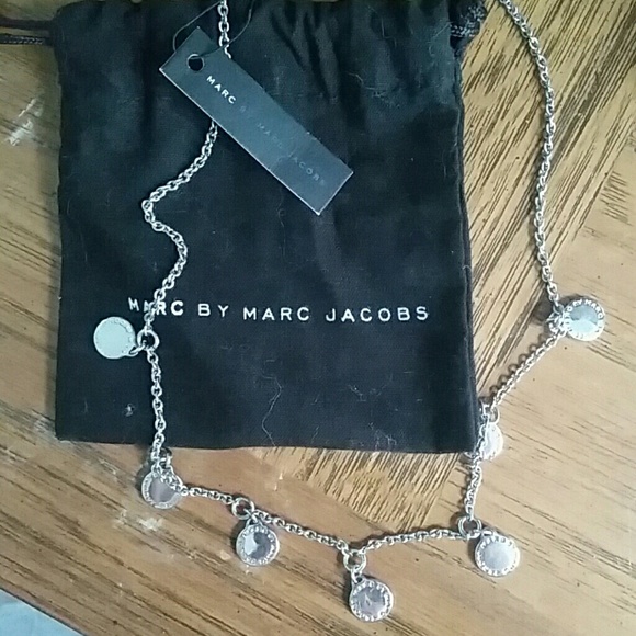 NWT Marc by Marc Jacobs silver necklace.