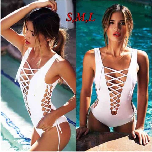 ❤️"LACE ME UP" BODYSUIT/SWIMSUIT!❤️