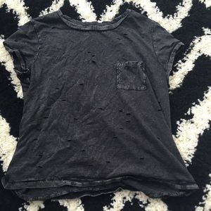 American Eagle distressed tee