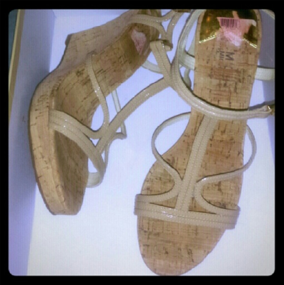 MK Wedge Sandals