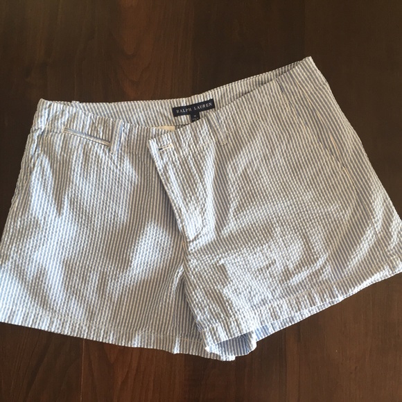Ralph Lauren seersucker shorts