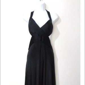 BCBG Maxazria cutout maxi dress