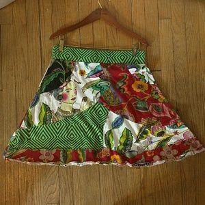 Desigual Patchwork Skirt