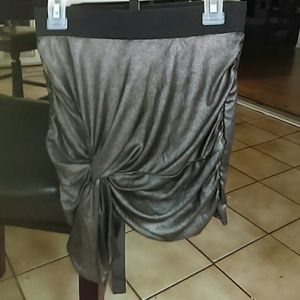 H&m metallic skirt