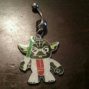Master Yoda belly button ring