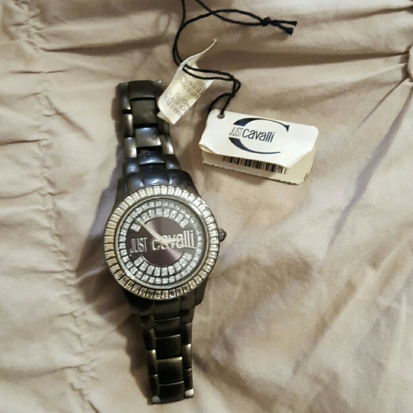 Just cavalli black ice watch