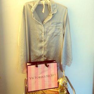 Victoria secret two piece silky pjs