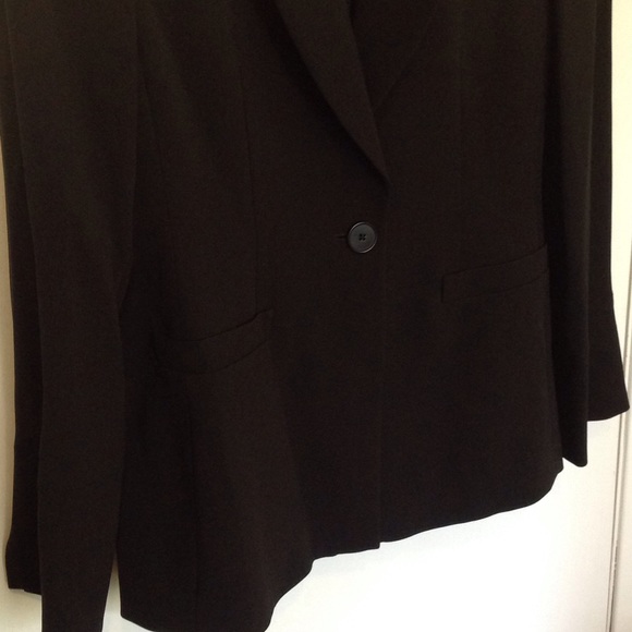 NWT Ellen TRACY black formal blazer, sz 8 - Picture 4 of 5