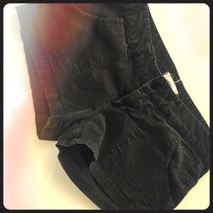 Billabong black Jean type shorts