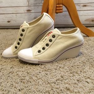 9 West Wedge Sneakers