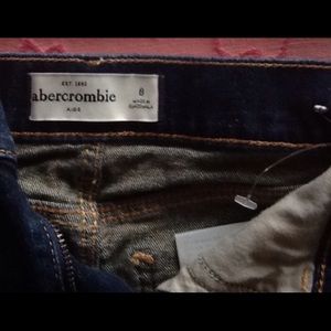 👑adorable girls Abercrombie blue jean shorts💄