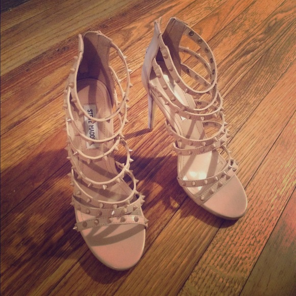 Nude stilettos-Steve Madden