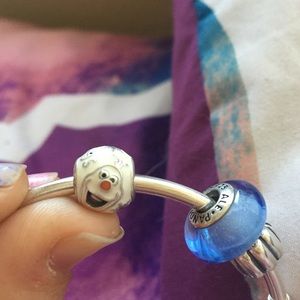 Olaf frozen pandora charm
