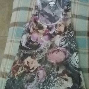 Sequence tank top sz m