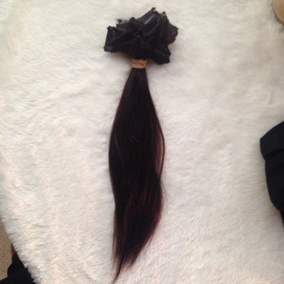 Chocolate Brown 100% Real Hair Extensions