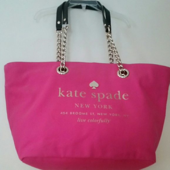 NWT Kate Spade hot.pink tote bag