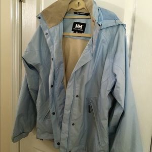 Helly Hansen rain coat jacket.