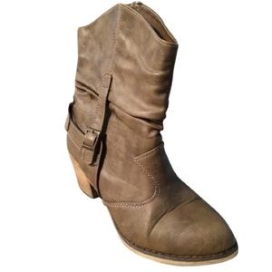 Vanity Brown Bootie (NEW-1737)
