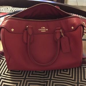 Bennett Satchel in Pebble Leather Purse (coach)