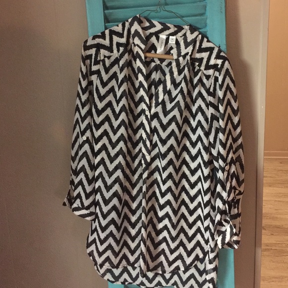 Sheer Tunic style blouse