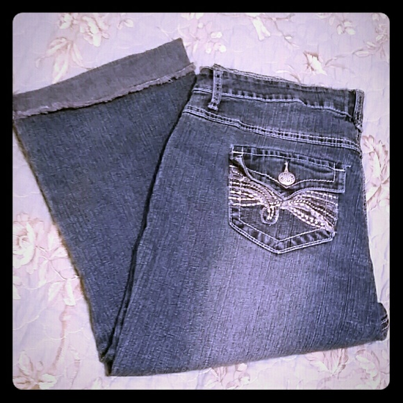 Roz & Ali Capri Jeans sz 14