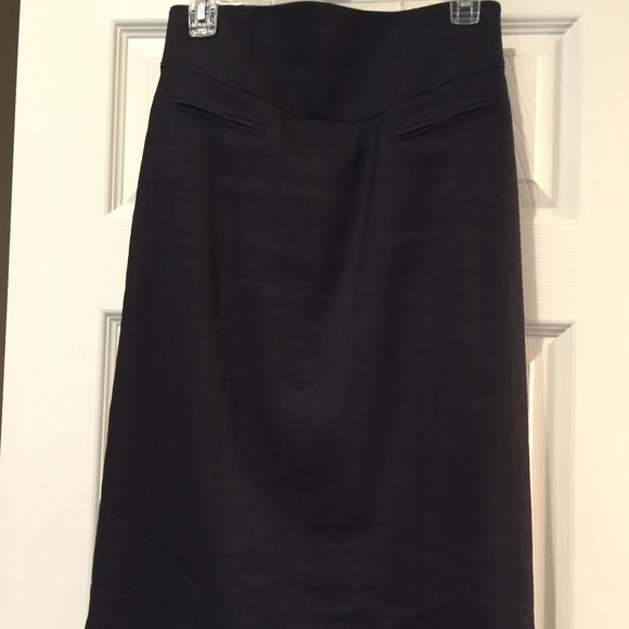 Rebecca Taylor linen blend pencil skirt