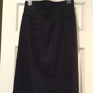 Rebecca Taylor linen blend pencil skirt