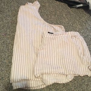 |Urban Outfitters| BDG striped tank top and shorts
