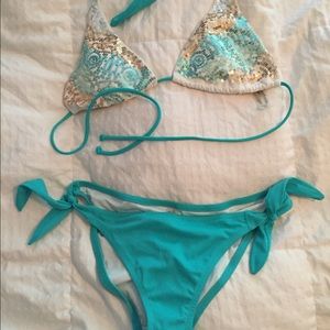 Victoria's Secret sequin bikini. NEVER WORN!