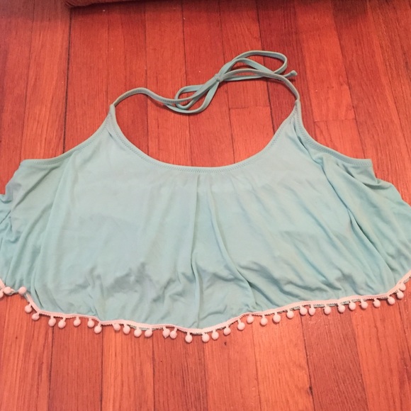 Asos relatively worn in Pom Pom bikini top
