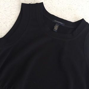 Banana Republic Sleeveless Faux Turtle Neck LBD