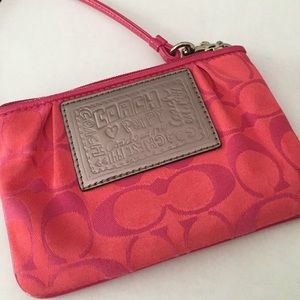 NEW never used Coach wristlet