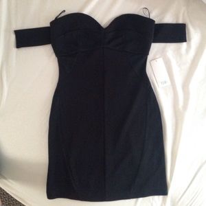 TOBI black bodycon dress