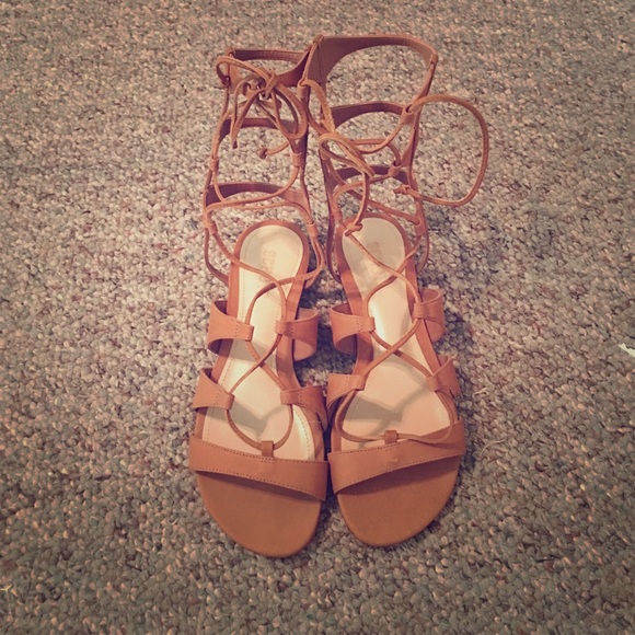 Schutz Lace Up Gladiators