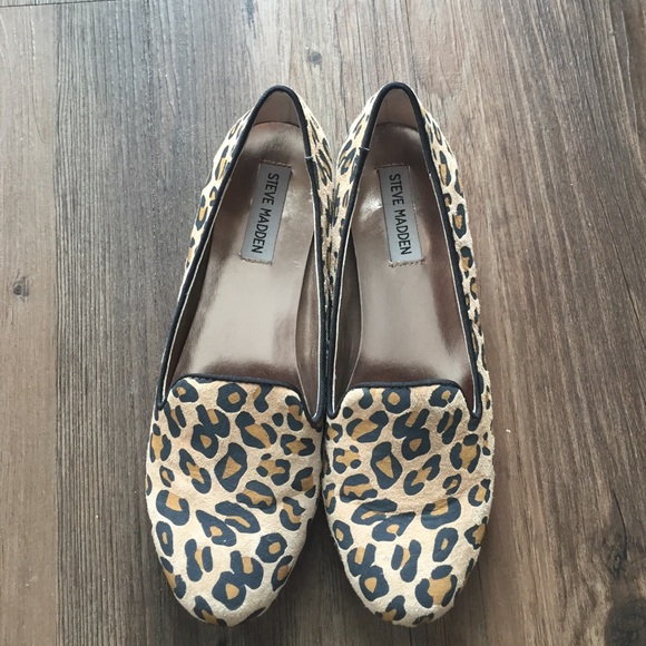 Steven Madden P-CLASIC Leopard Print Loafers