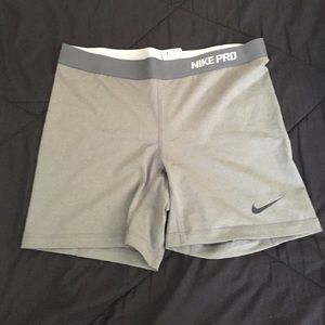 Nike pro 3" compression shorts